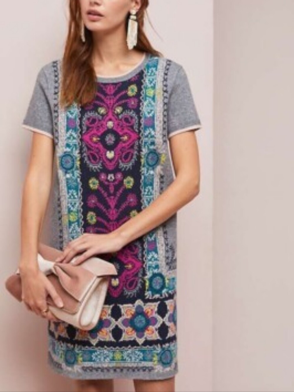 Anthropologie Akemi + Kin Kaleidoscope Sweater Dress